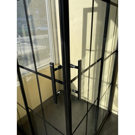 Душевая кабина Aquanil Indiana 90х90х190 (INDIANA90BLACKLINE) - 2