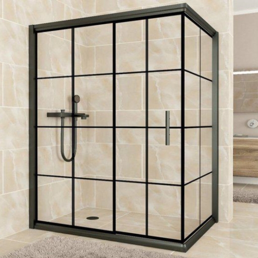 Душова кабіна Aquanil Minnesota 120х80х190 (MINNESOTA80BLACKLINE) - 1