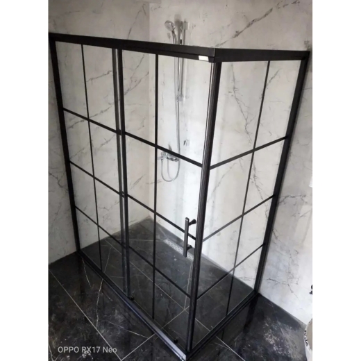 Душова кабіна Aquanil Minnesota 120х80х190 (MINNESOTA80BLACKLINE) - 3