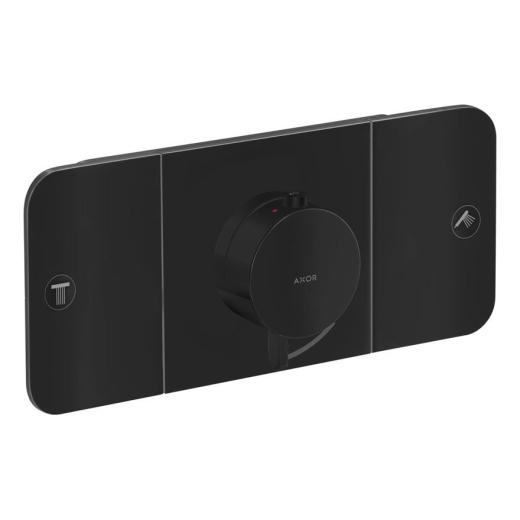 Термостат для душу Axor One на 2 функції, чорний матовий (45712670) - 1