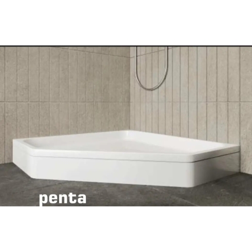 Душовий піддон Aquanil Penta 100х100х20 (PENTA100) зі знімною панеллю - 1