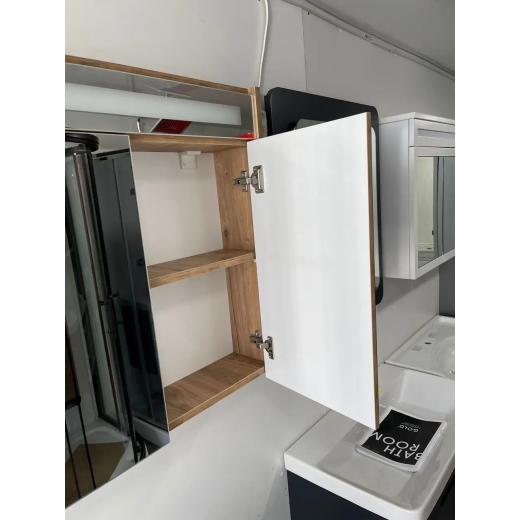 Зеркальный шкаф Aquanil Napoli 620х700х160 (Napoli65) - 2