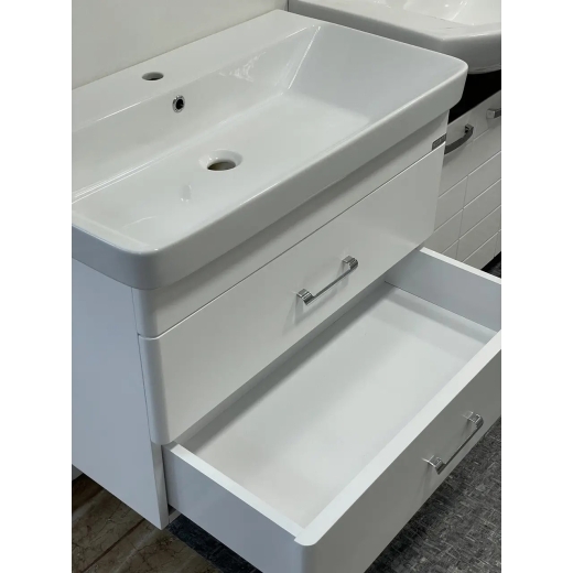 Тумба с умывальником подвесная Aquanil Maria (MARIA60white) белая - 2