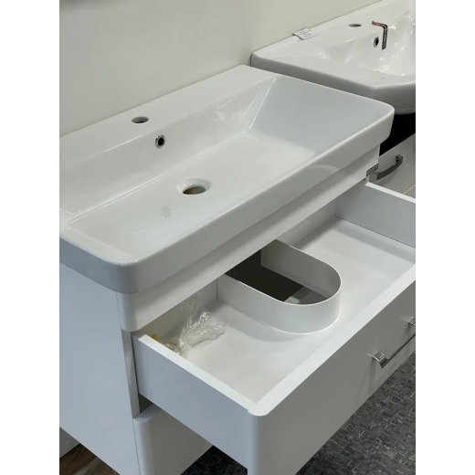 Тумба с умывальником подвесная Aquanil Maria (MARIA60white) белая - 3