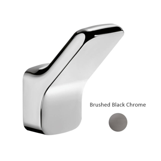 Крючок настенный Axor Urquiola, brushed black chrome, матовый черный хром (42401340) - 1