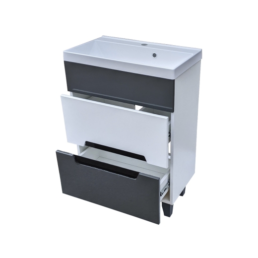 Тумба Vivia Poli (A0054109) без умывальника Idea 60 Ш2 Гранит - 2