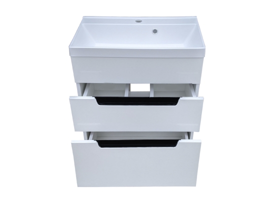 Тумба Vivia Poli (A0053540) без умывальника Idea 60 Ш2 Белая - 2