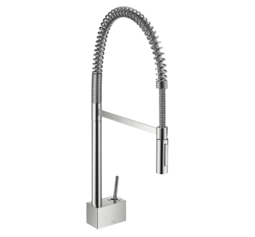 Смеситель для кухни Axor Starck 240 Semi-Pro, хром (10820000) - 1