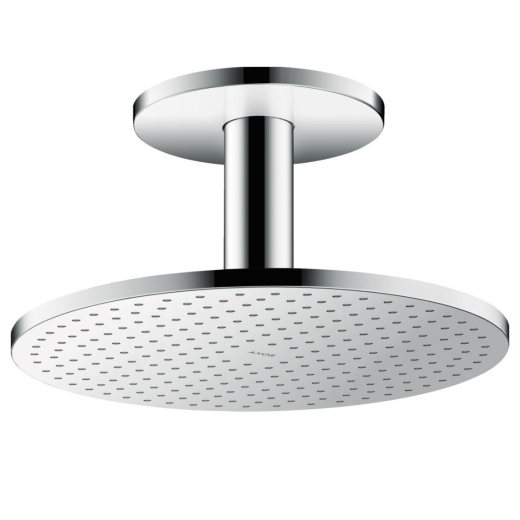 Верхний душ с держателем Axor ShowerSolutions 300 2jet, хром (35304000) - 1