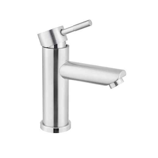 Смеситель для раковины Kroner KRP Edelstahl Klassisch-ESG010 никель (CV022994) - 3