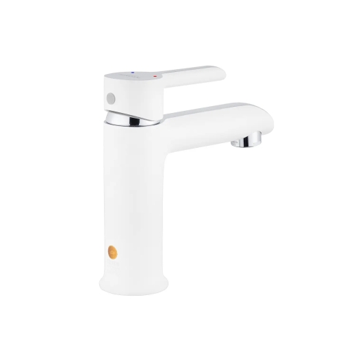 Смеситель для раковины Kroner KRP Essen-W010 белый (CV024323) - 3