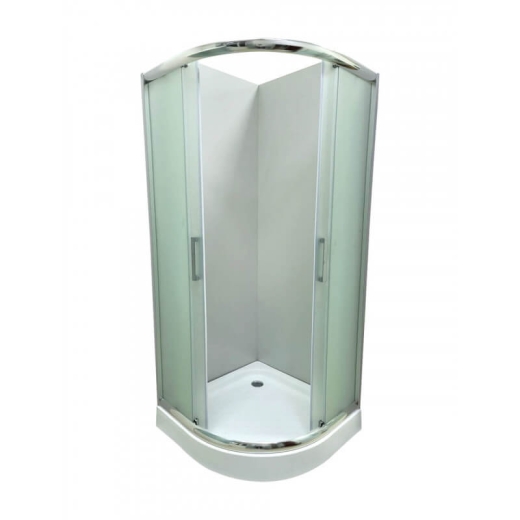 Душова кабіна ARTEX AR-RT800190STAND 90х90х193, матове 4 мм, піддон низький, акрил - 1
