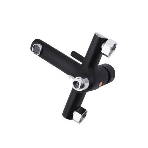 Смеситель для ванны Kroner KRP Essen-SCH060 чёрный (CV024326) - 3