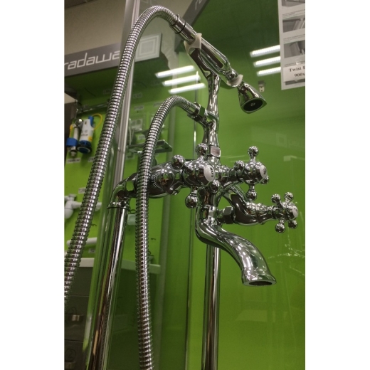 Напольный смеситель Veronis VE-CHROME02019 Хром - 2