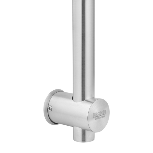Штанга для душа Kroner KRP Edelstahl Klassisch-ESG2300 никель (CV022984) - 4