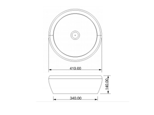 Раковина Newarc 5067 41см (NEWARC5067) - 4