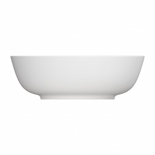 Умивальник Omnires Silk 40x40 white matt (SILKR400BM) - 3