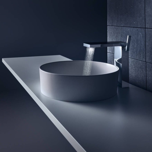 Смеситель для умывальника Axor MyEdition 230, Chrome Miror Glass (47020000) - 3