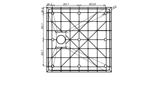Душовий піддон Asignatura Tinto 90x90 см чорний матовий (49837002) - 3