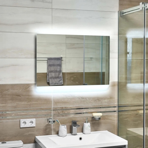 Дзеркало з підсвічуванням LED Global Glass MR-13 1000*800 - 1