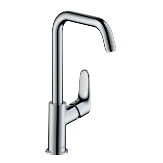 Смеситель для умывальника Hansgrohe Focus 297 мм с донным клапаном, хром 31609000 - 1