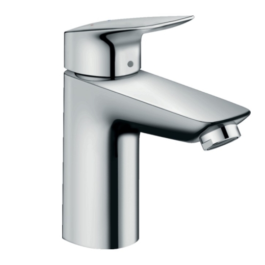 Смеситель для умывальника Hansgrohe Logis 163 мм с донным клапаном, хром 71105000 - 1
