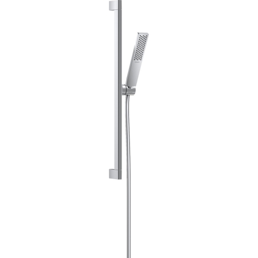 Душевой набор со штангой Hansgrohe Pulsify E EcoSmart 663 мм, хром 24370000 - 1