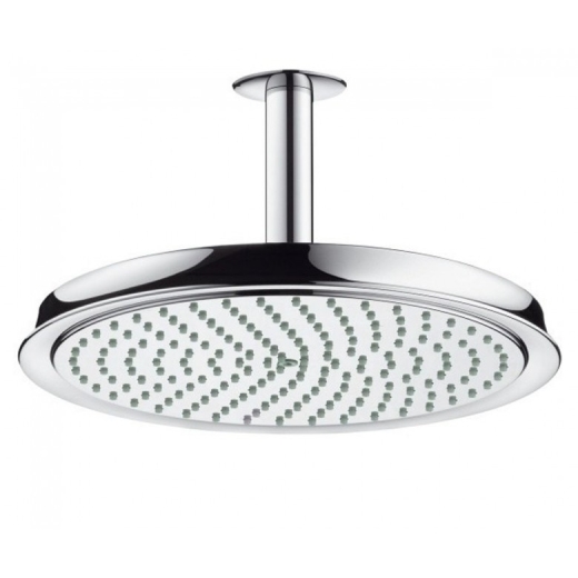 Верхний душ Hansgrohe Raindance Classic Air 270 мм с потолочным кронштейном, хром 27405000 - 1