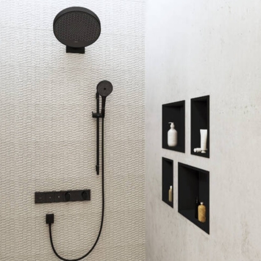 Ручний душ Hansgrohe Rainfinity 132 мм, чорний матовий 26864670 - 2