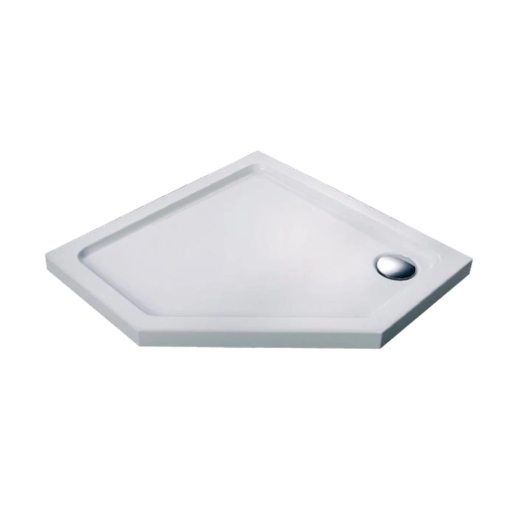 Душовий піддон Devit Comfort FTR0223 100х100х5, 5 см п'ятикутний (280212) - 1