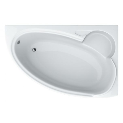 Ванна акриловая SWAN Adele правая 170х110 асимметричная с панелью (R.01.170.110) - 2