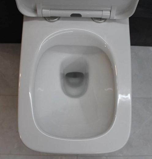 Унітаз підвісний Dusel LUNAR DWHT10201530R із сидінням Slim Soft-Close (DUS815301) - 7