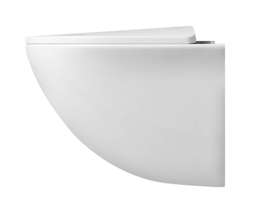 Унітаз підвісний Dusel SENTIA DWHT10201630R із сидінням Slim Soft-Close (DUS816301) - 2