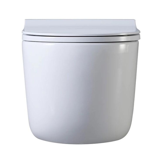 Унітаз підвісний Dusel VORTEX DWHT10201230R з сидінням Slim Soft-Close (DUS812301) - 2