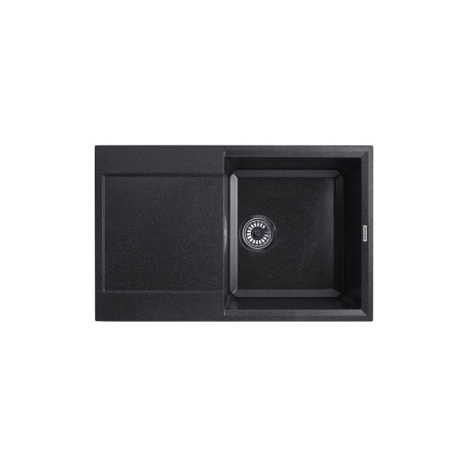 Гранитная мойка Kroner KRP Komposit GRB-7850 графит (CV031064) - 1