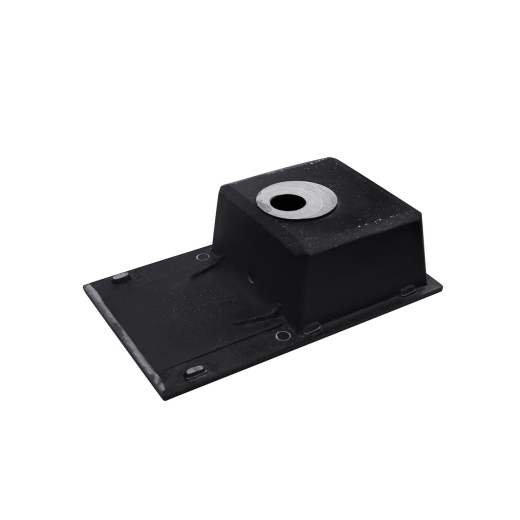Гранитная мойка Kroner KRP Komposit SCH-7850 черная (CV031067) - 6