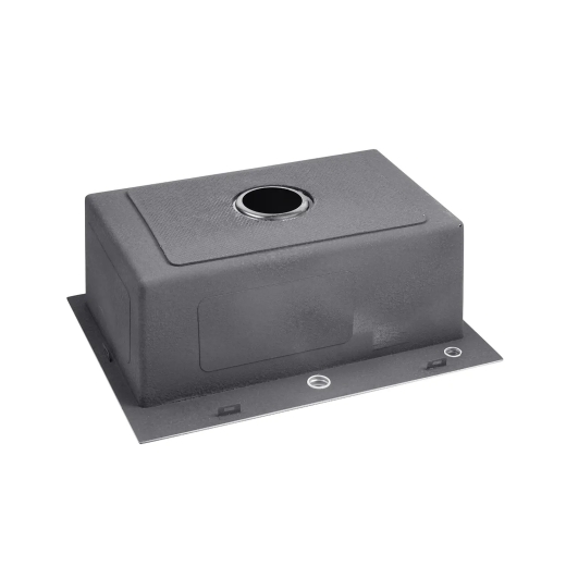Кухонна мийка з нержавіючої сталі Kroner KRP PVD Schwarze-5843HM (CV022794) - 4
