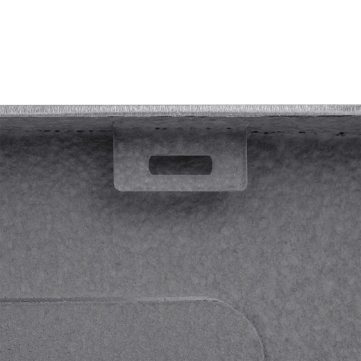 Кухонна мийка з нержавіючої сталі Kroner KRP PVD Schwarze-5843HM (CV022794) - 5