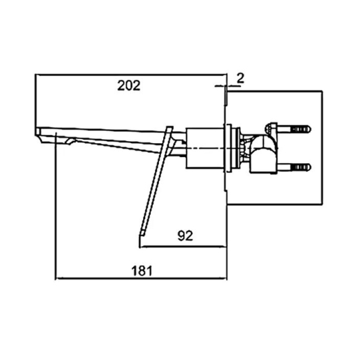 Смеситель для умывальника Frap F1058-22 - 2