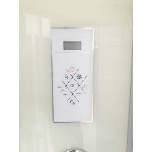 Душовий бокс Veronis BN-5-90 white 90х90х220 - 7