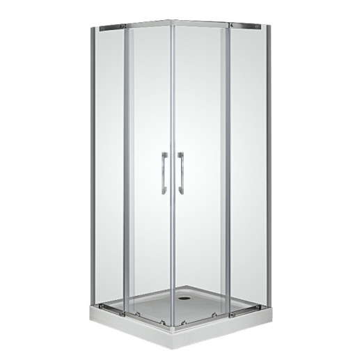 Душевая кабина Sansa Prima SP-90/15, 90*90*(12) 210, рама хром, стекло прозрачное (350-SP-90S/15) - 1