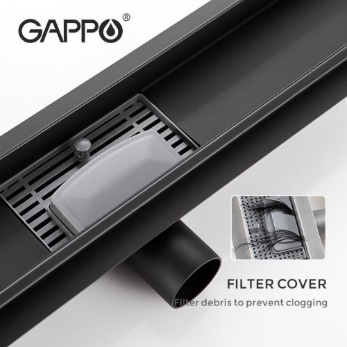 Душовий трап GAPPO G88007-36, 70х800 - 6