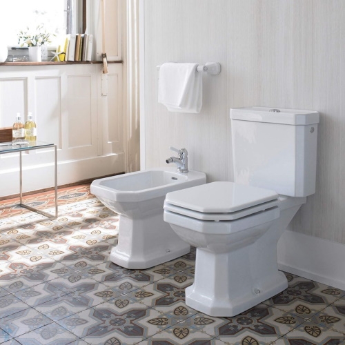 Биде напольное Duravit 1930 355х600 мм 0267100000 - 5