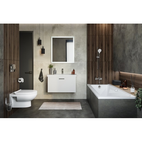 Унитаз подвесной с крышкой Duravit DuraStyle Basic 365х540 мм  45620900A1 - 6