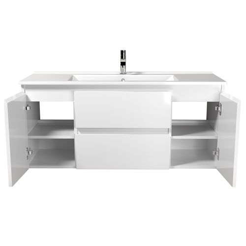 Тумба з раковиною підвісна Мойдодир Сорренто-120-А (SU-120) 00-0006365 - 5