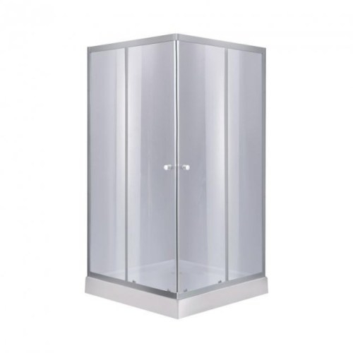 Душова кабіна Lidz Wawel 80x80 LWASC8080SATLOWGR2SET - 1