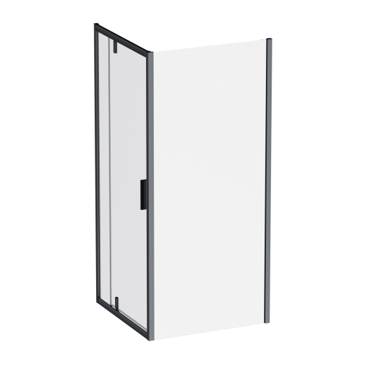 Душова кабіна AM.PM Gem Square Pivot 90x90 см без піддону W90UG-404-9090-BT - 1