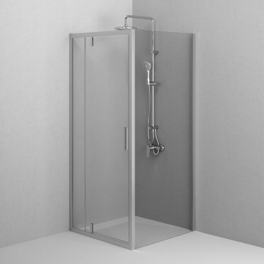 Душова кабіна AM.PM Gem Square Pivot 90x90 см без піддону W90UG-404-9090-MT - 4