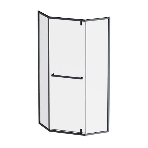 Душова кабіна AM.PM Gem 5-corner Pivot 90x90 см без піддону W90UG-405-9090-BT - 1