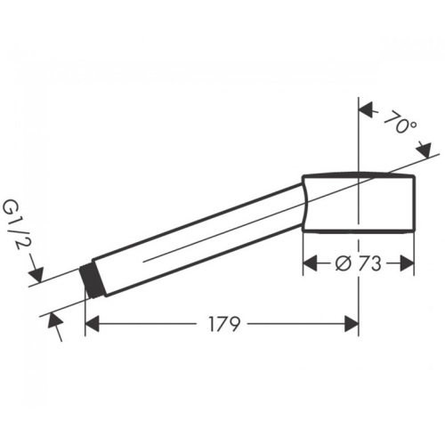 Лійка для ручного душу Hansgrohe Axor 48651000 - 2